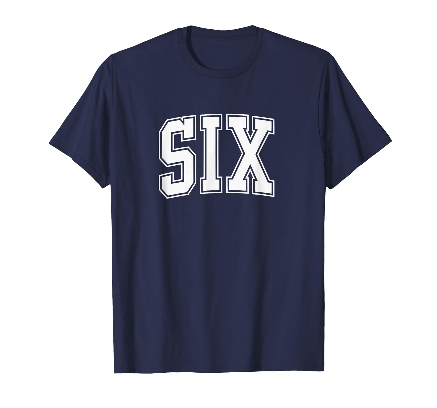 Six Seven Halloween Costume Matching 67 Meme Six (On Back) T-Shirt