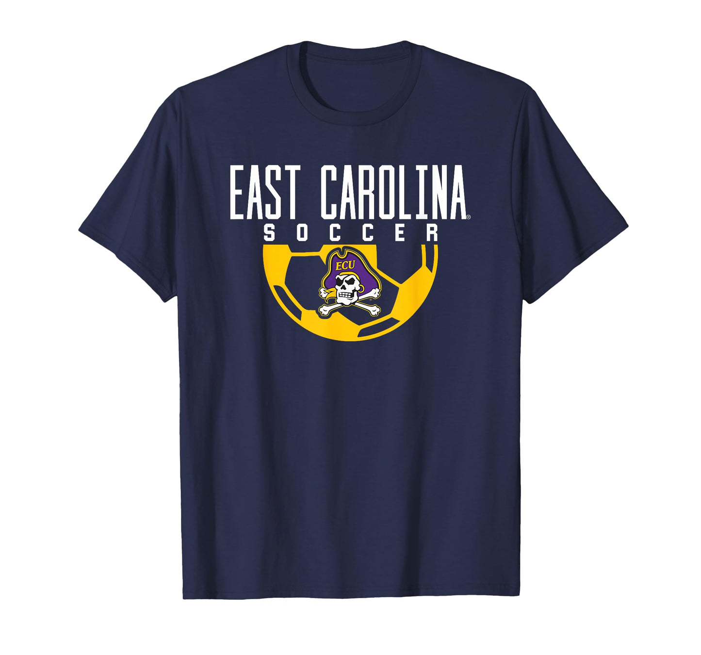 East Carolina University ECU Pirates Soccer Arch T-Shirt