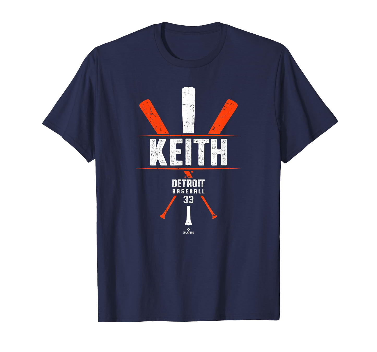 Vintage Baseball Bat Gameday Colt Keith Detroit Baseball T-Shirt