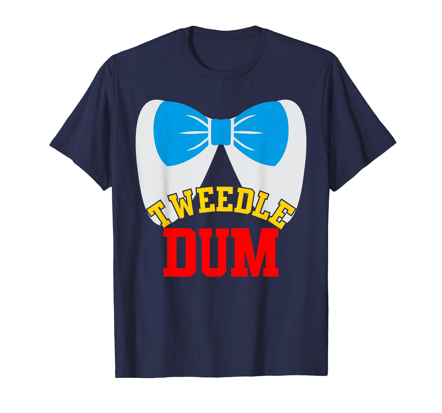 Tweedle Dee Dum funny matching halloween costume for couples T-Shirt