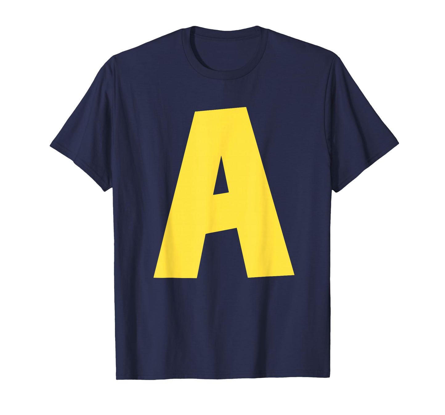 Letter A Funny Group Matching Halloween for Women Men Kids T-Shirt