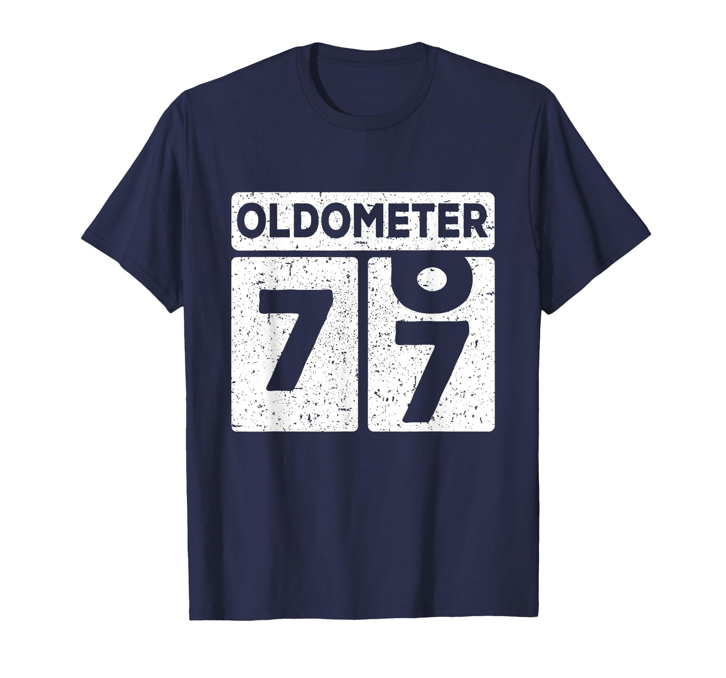 Oldometer 76-77 | 77th Birthday Funny Gift T-Shirt
