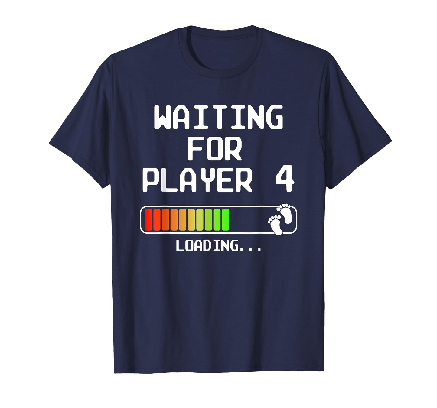 Gamer Pregnancy Announcement 2nd Baby Expectant Dad Player 4 T-Shirt