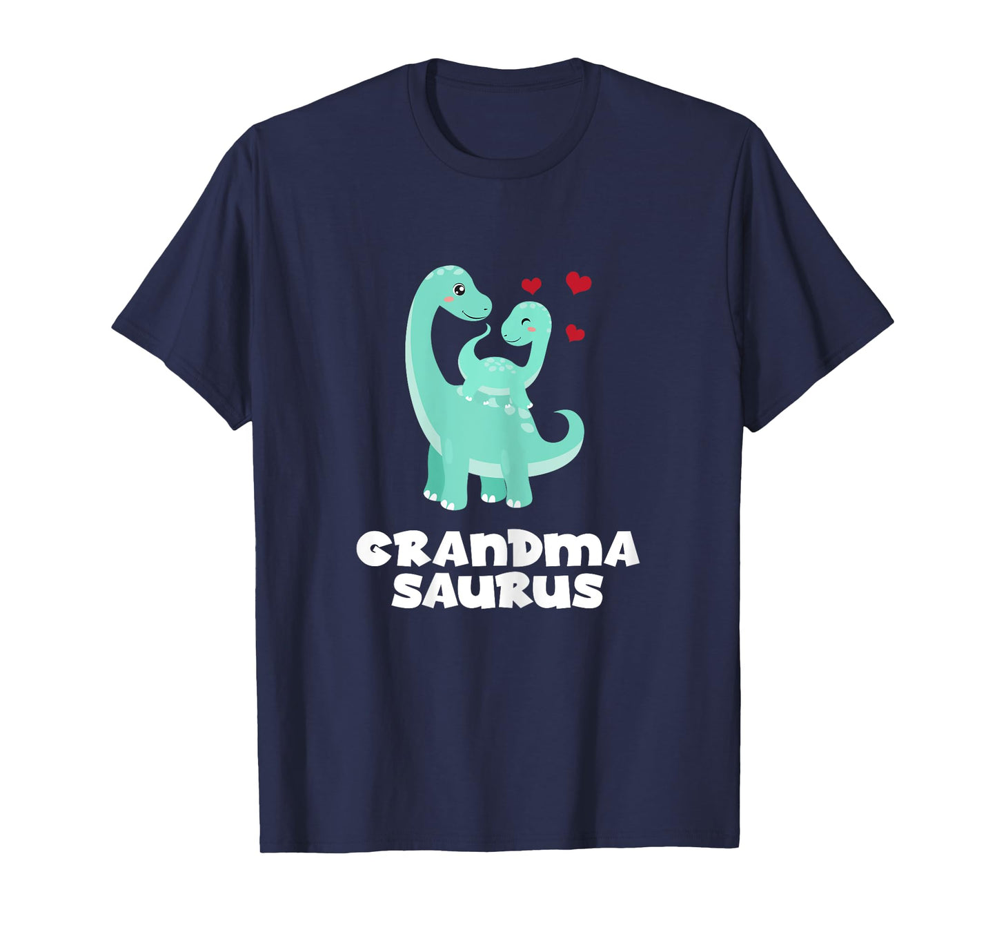 Grandmasaurus Funny Dinosaur Baby Shower Grandma New Baby T-Shirt