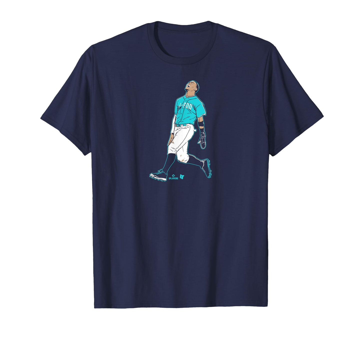 Julio Rodriguez: Superstar Pose - Seattle Baseball T-Shirt