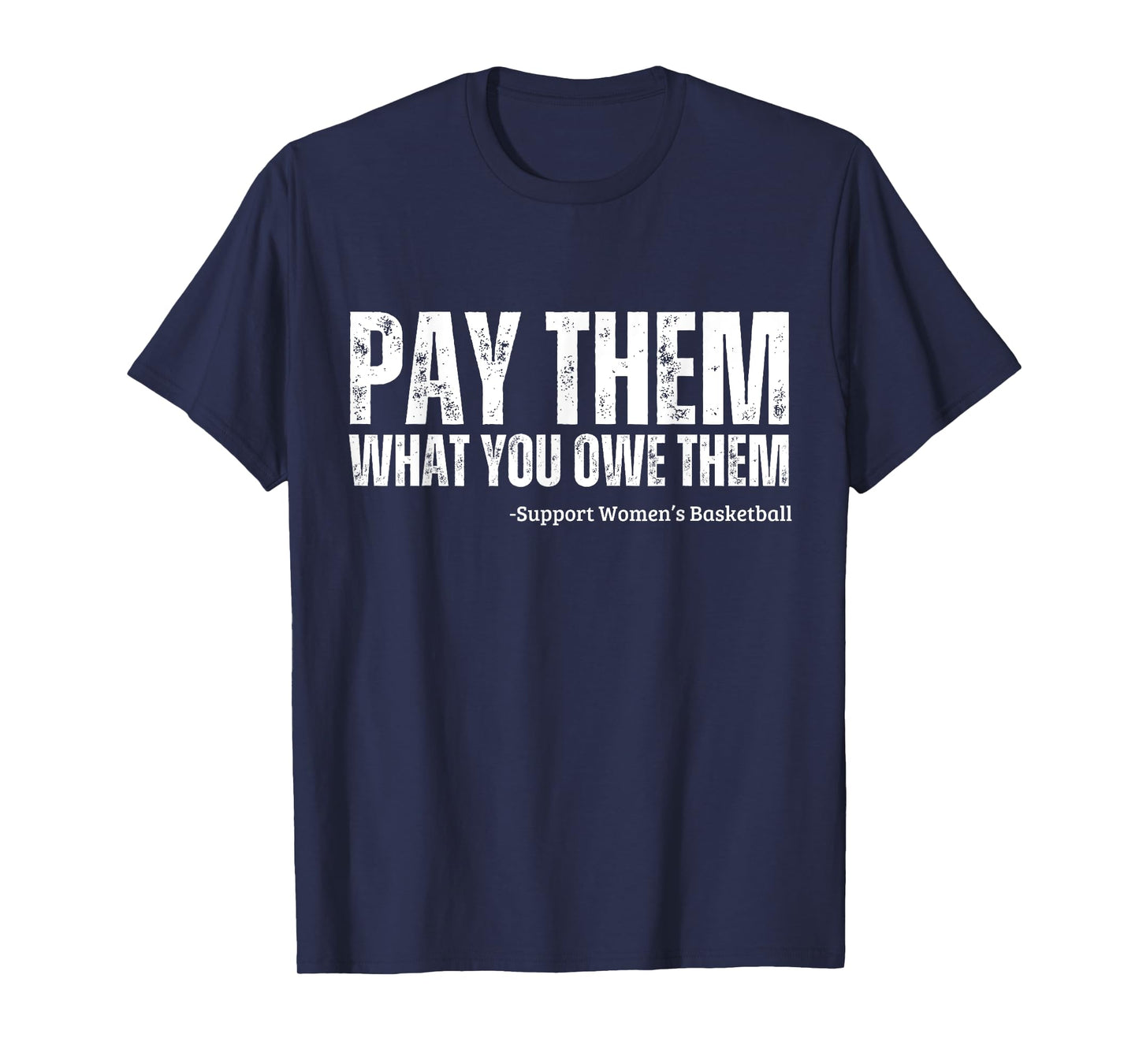 Pay Them What You Owe Them Support Womens Sports T-Shirt