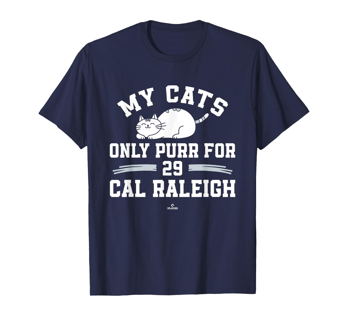 Cat Lovers for Cal Raleigh Seattle Baseball MLBPA Men Women Kids T-Shirt