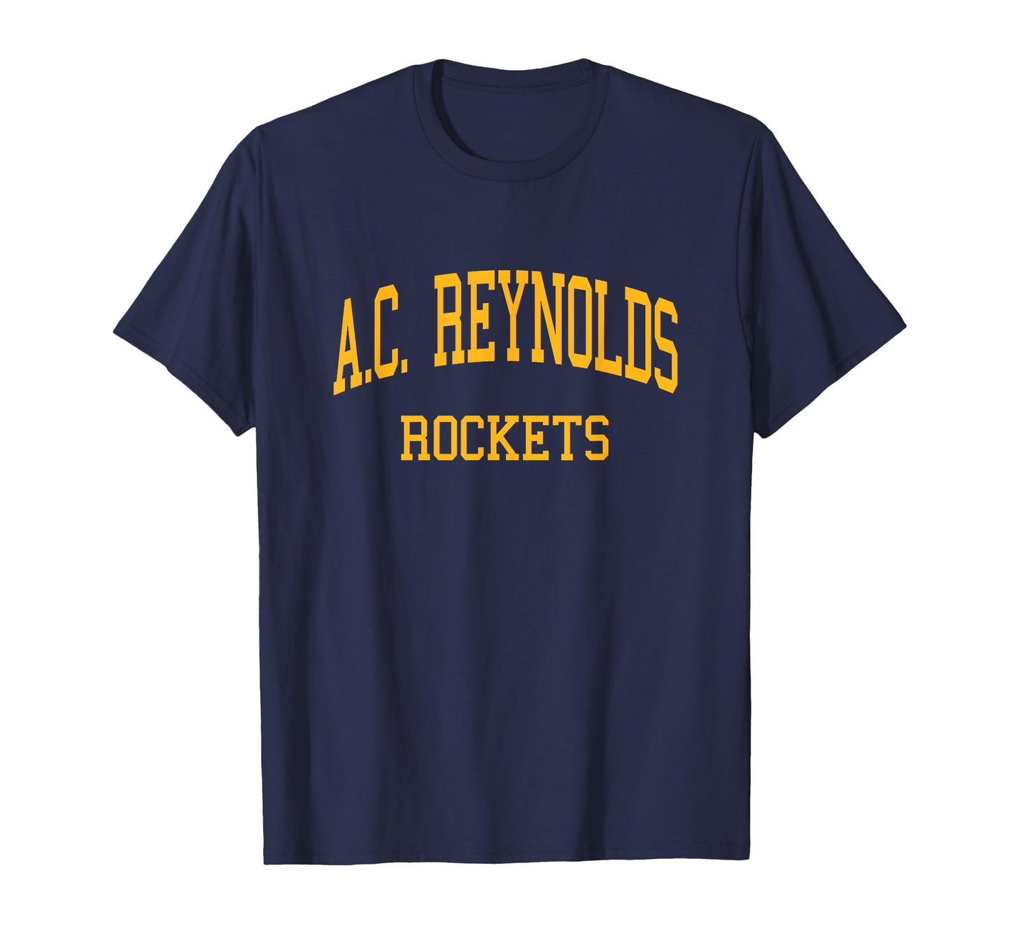 A.C. Reynolds High School HS Asheville NC Retro Sports T-Shirt