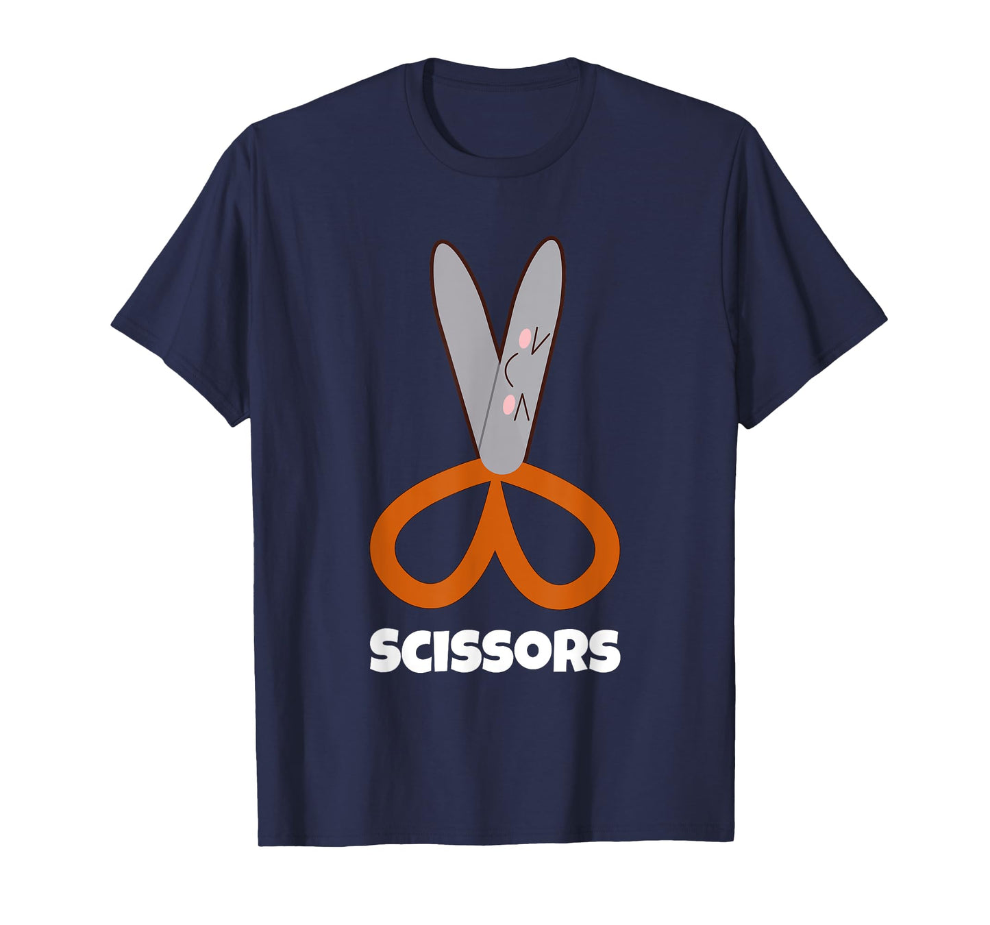 Rock Paper Scissors Shirt Funny Group Halloween Costumes T-Shirt
