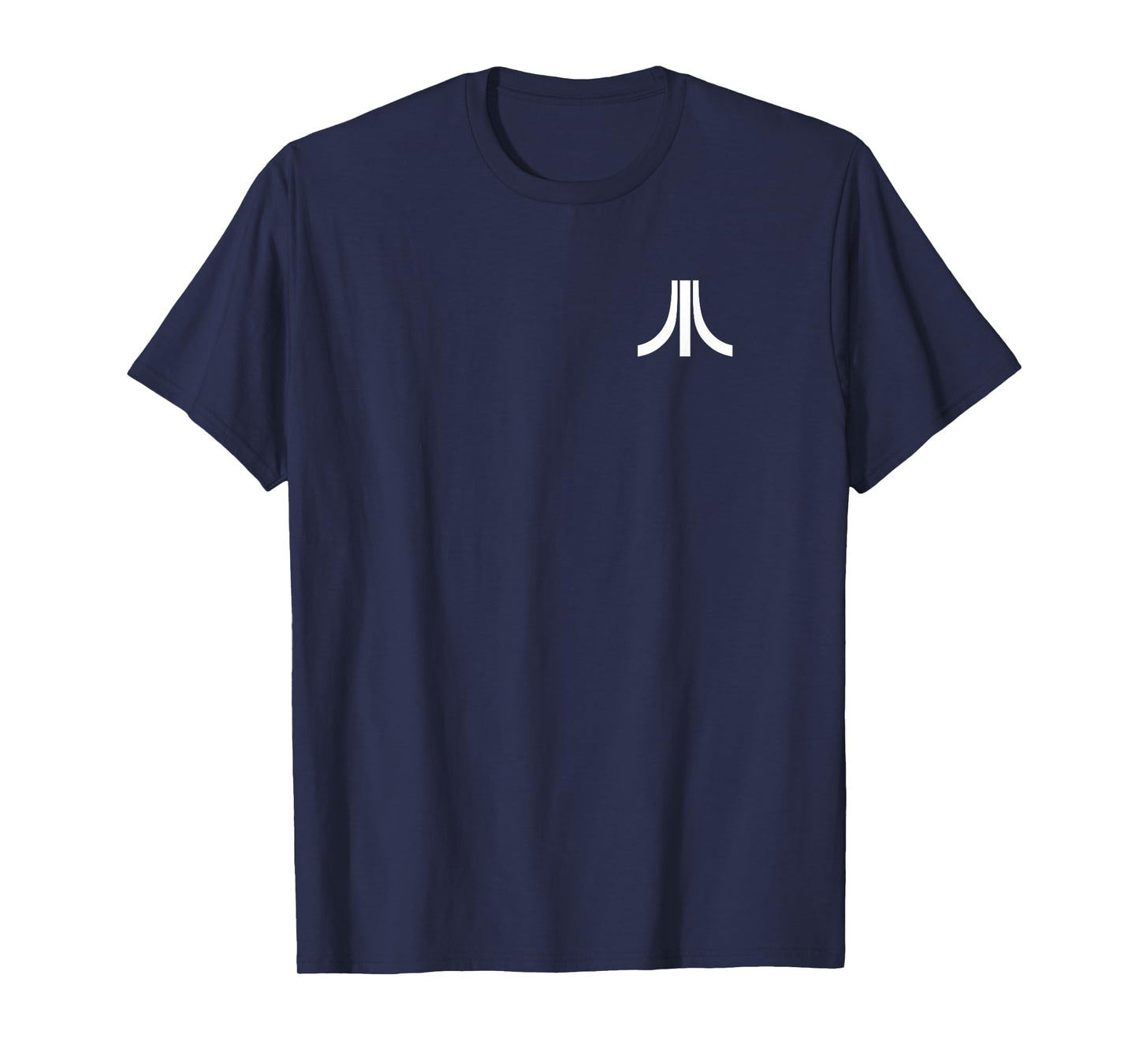 ATARI Front & Back Printed Repeating Logo Retro Video Game T-Shirt
