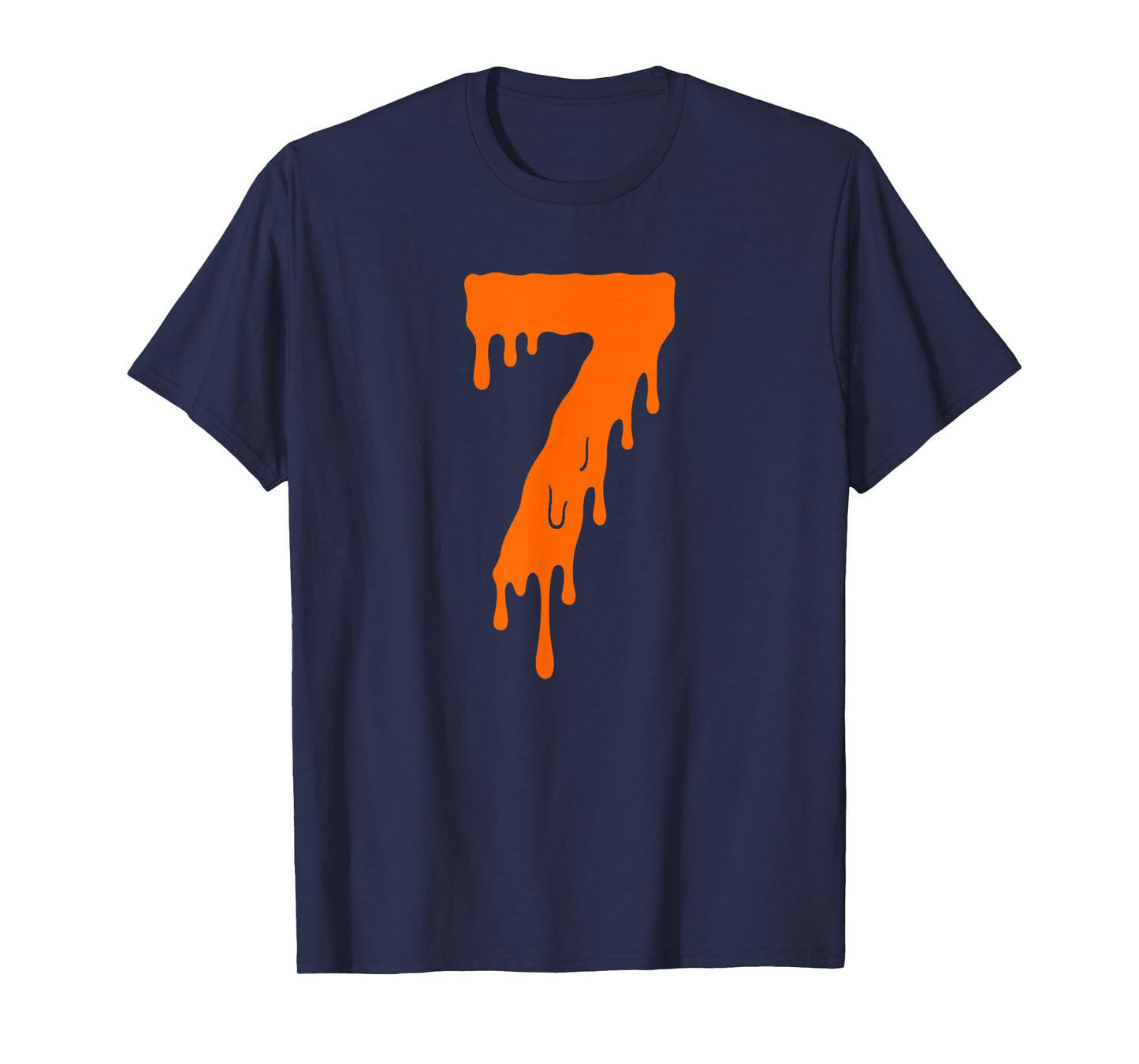 Number 7 Funny Meme Saying 6 7 Six Seven Couples Halloween T-Shirt