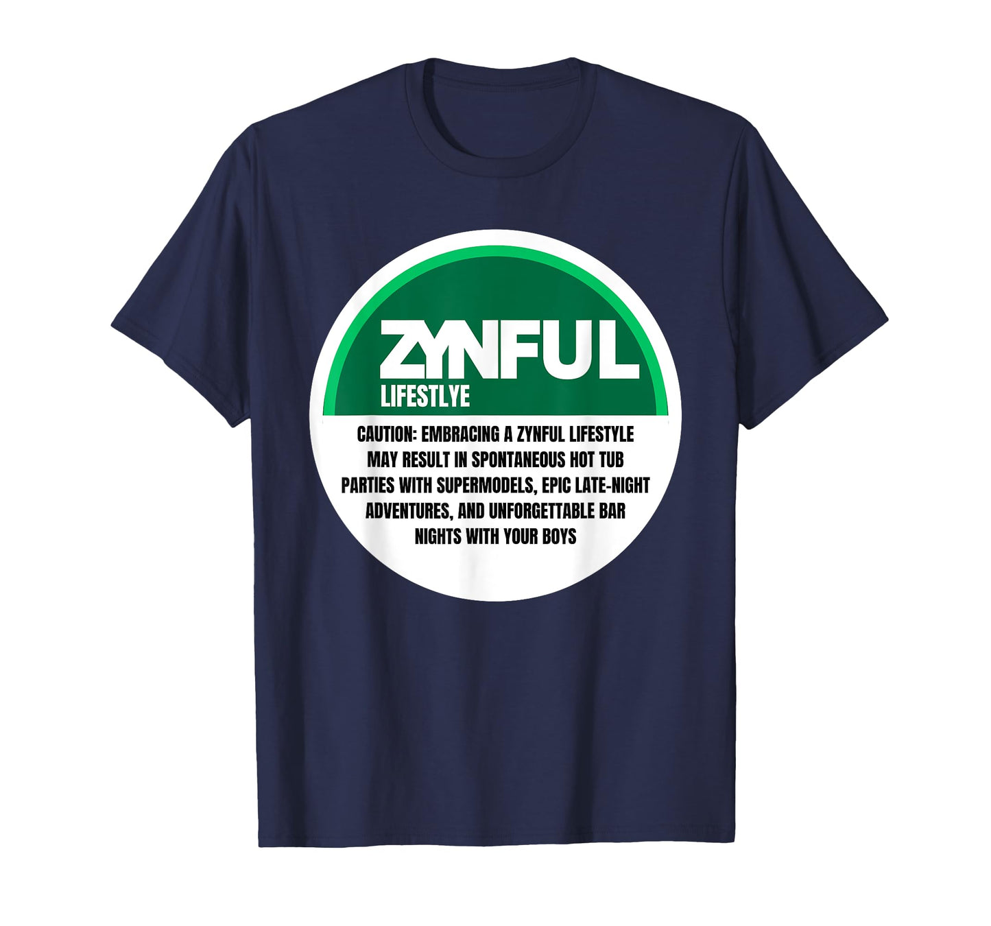 Funny Flavored Nicotine Pouch Sinful Lifestyle Lip Pillow T-Shirt