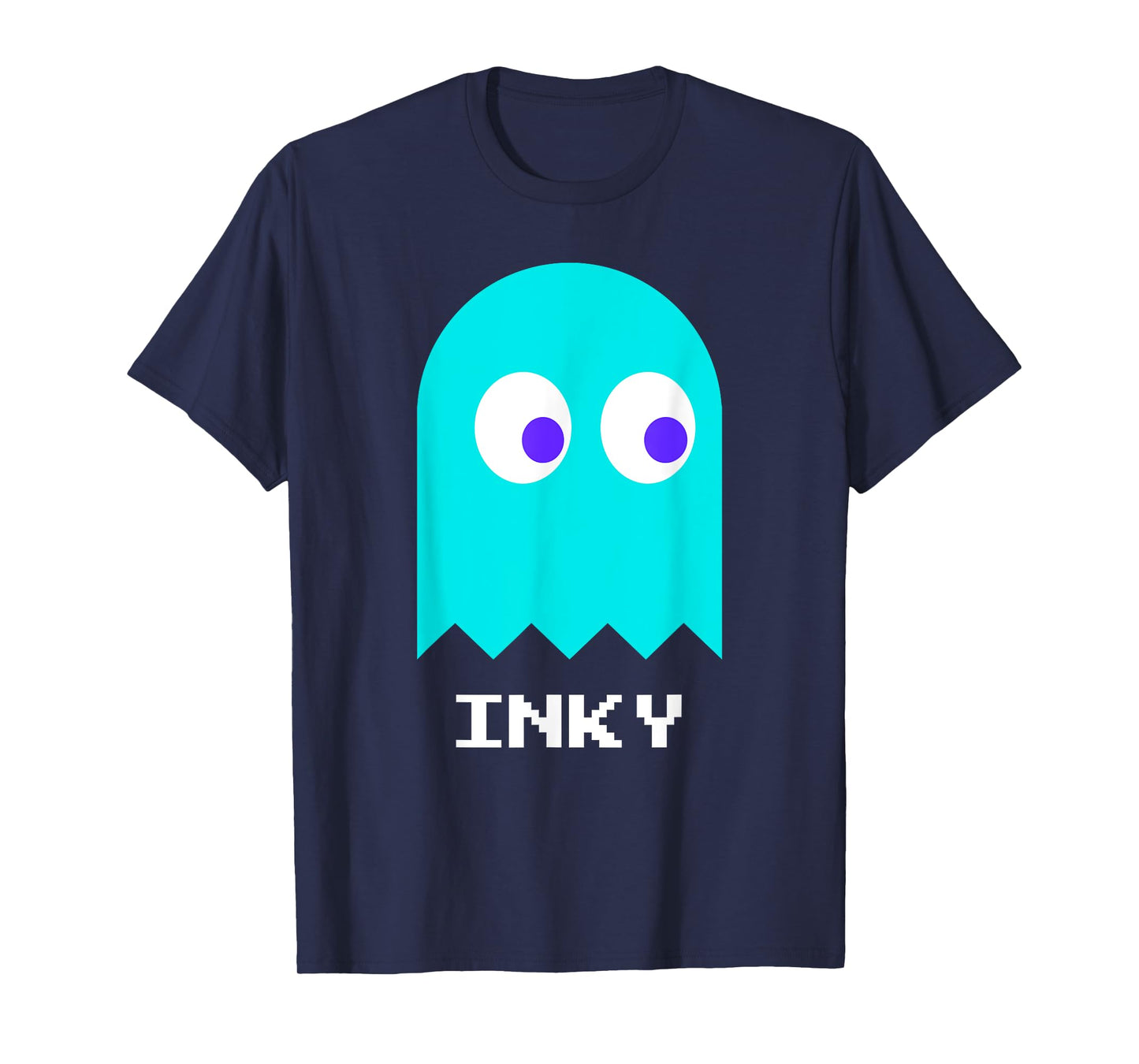 Retro Gamer Nerd INKY Halloween Costume T-Shirt