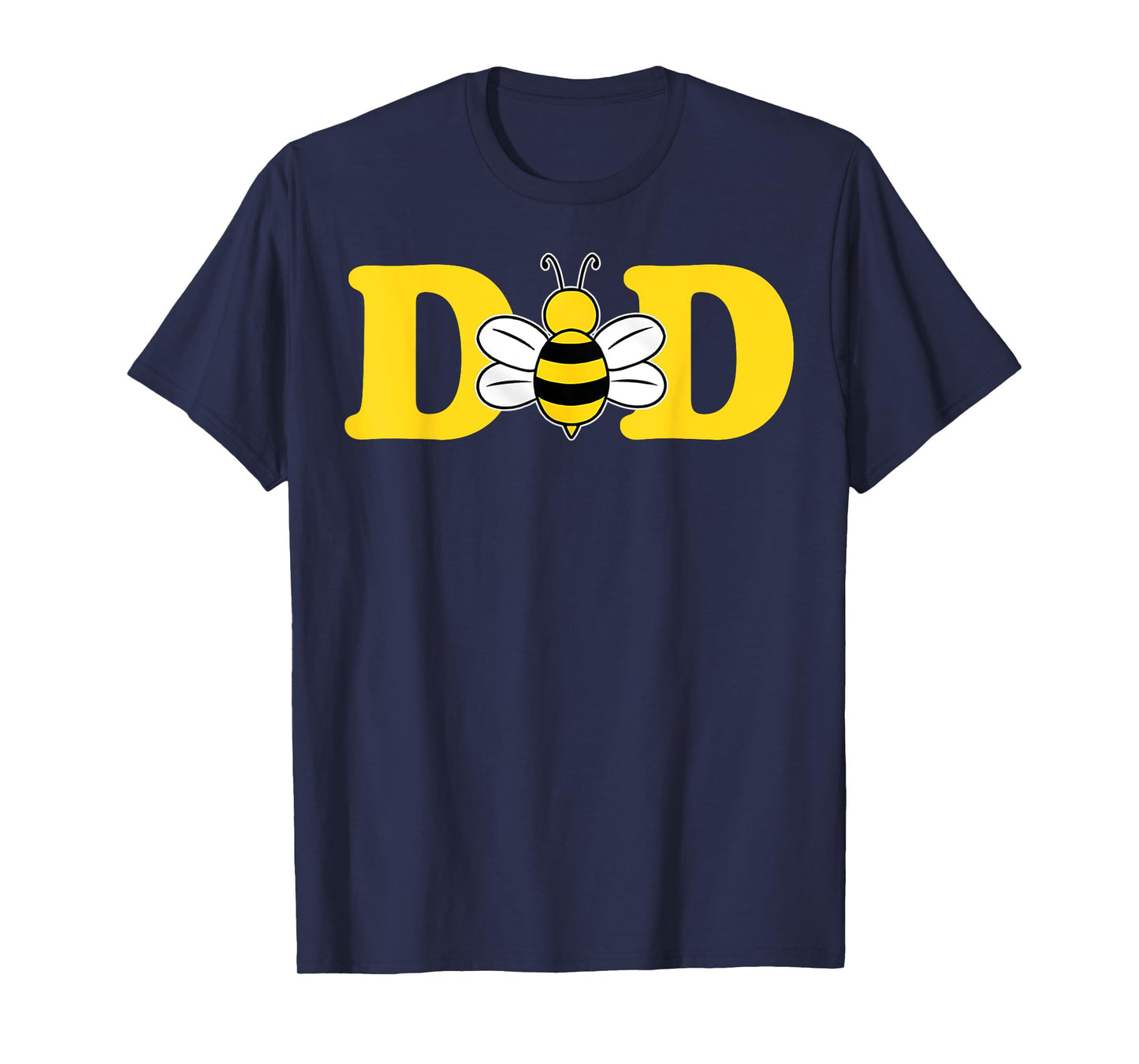 Dad Bee Cute Beekeeping Birthday Party Matching Family Dada T-Shirt