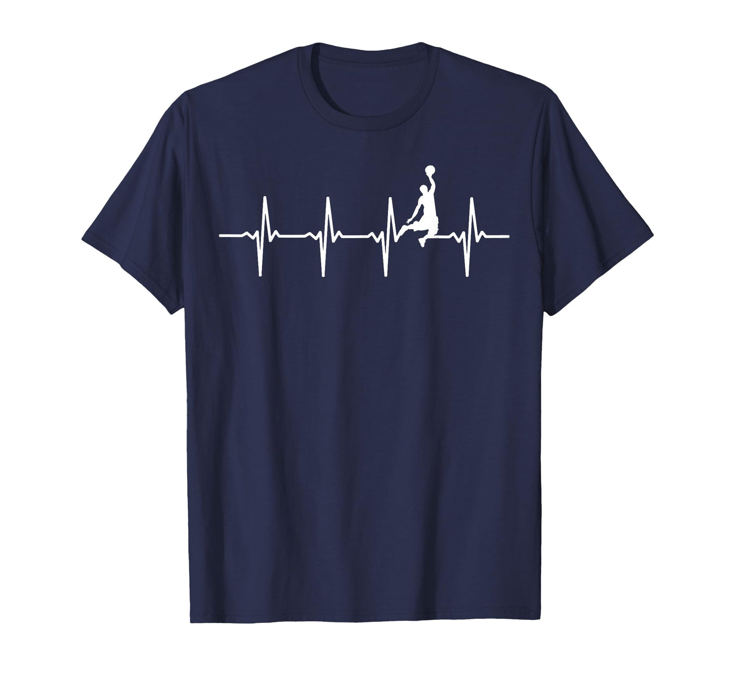 Basketball Heartbeat T-Shirt for basketball players T-Shirt
