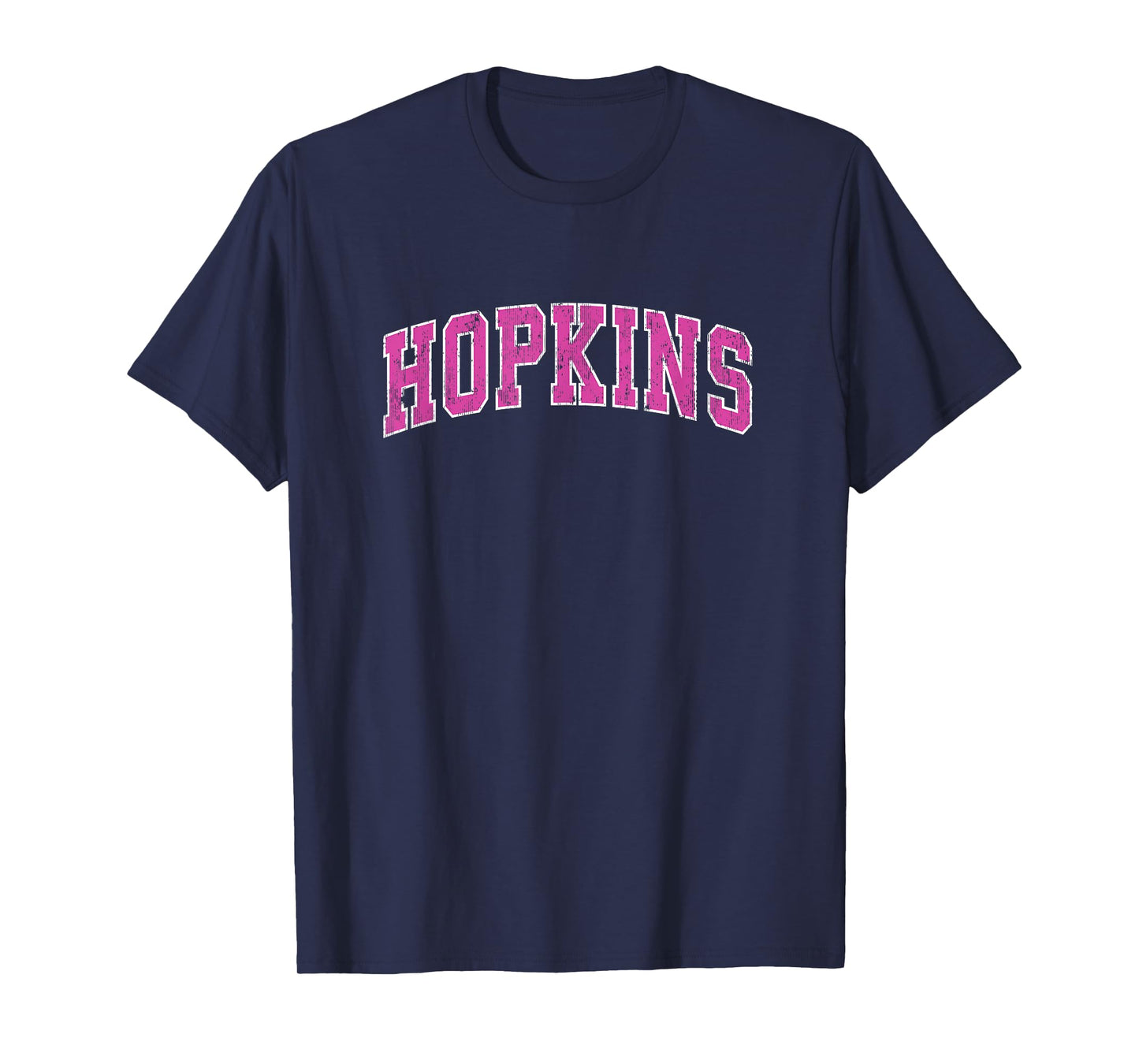 Hopkins Minnesota MN Vintage Sports Design Pink Design T-Shirt