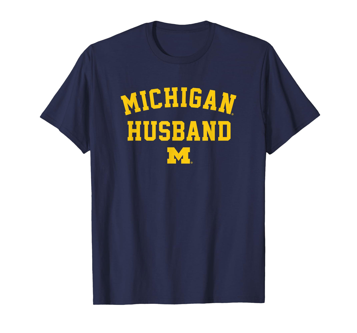 University of Michigan Wolverines U of M Michigan Husband T-Shirt