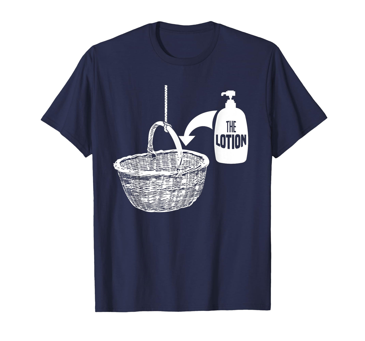 Put the Lotion in the Basket Creepy Halloween Torture T-Shirt