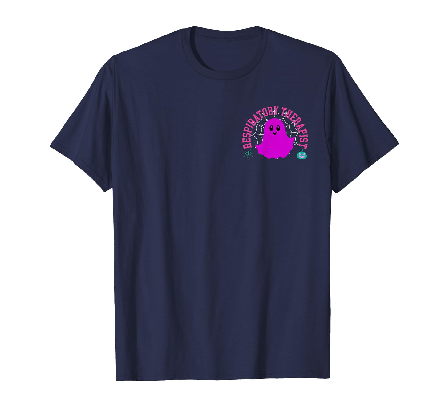 Respiratory Therapist Spooky Halloween Ghost RT Nurse T-Shirt