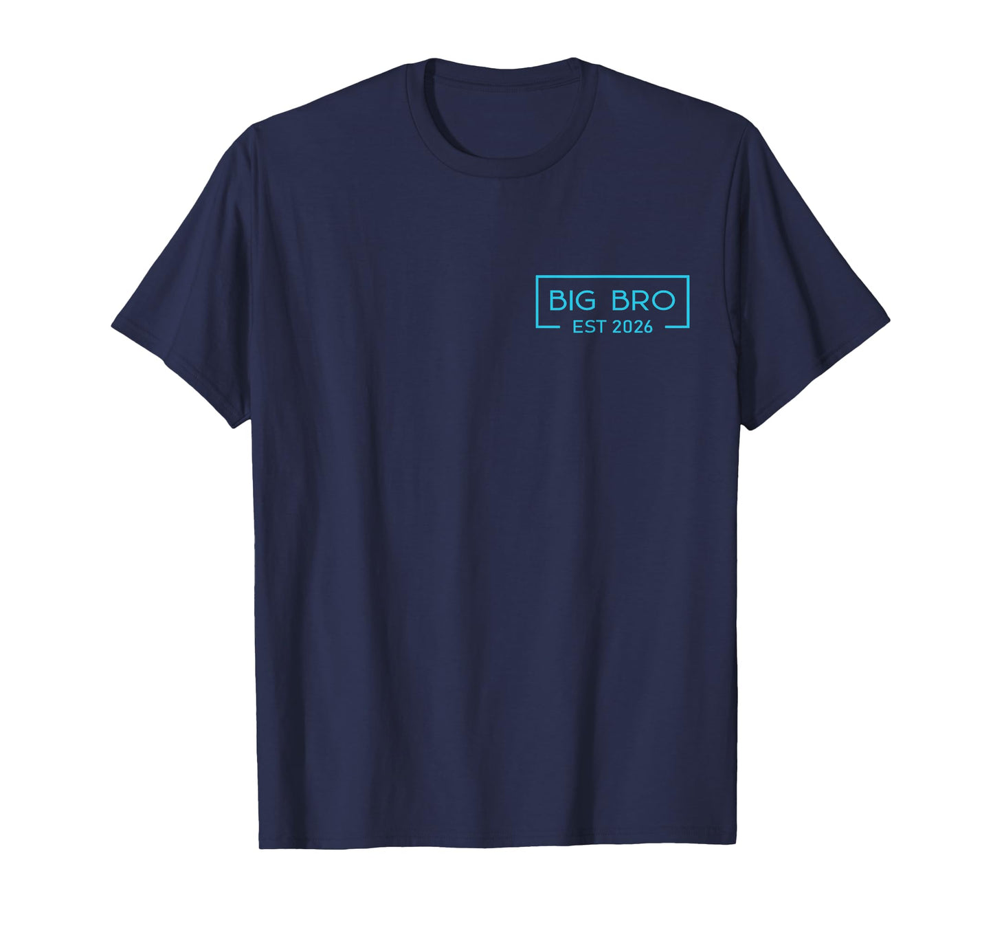 Promoted to Big Brother Est. 2026 Baby Announcement T-Shirt