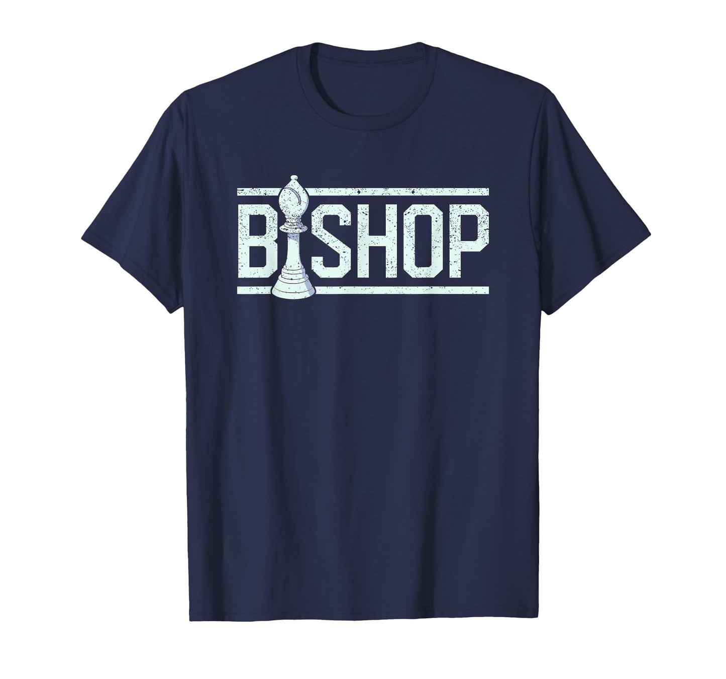 Bishop Chess Piece Funny Halloween Party Club Board Game T-Shirt