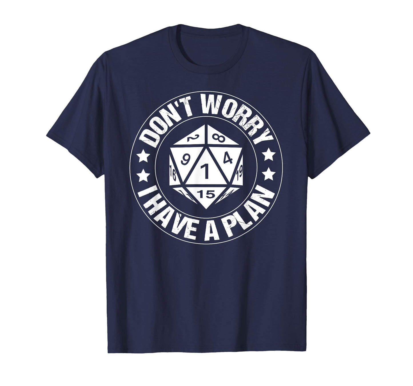 RPG Gamer Dont Worry I Have Plan Funny Men Boys Kids T-Shirt