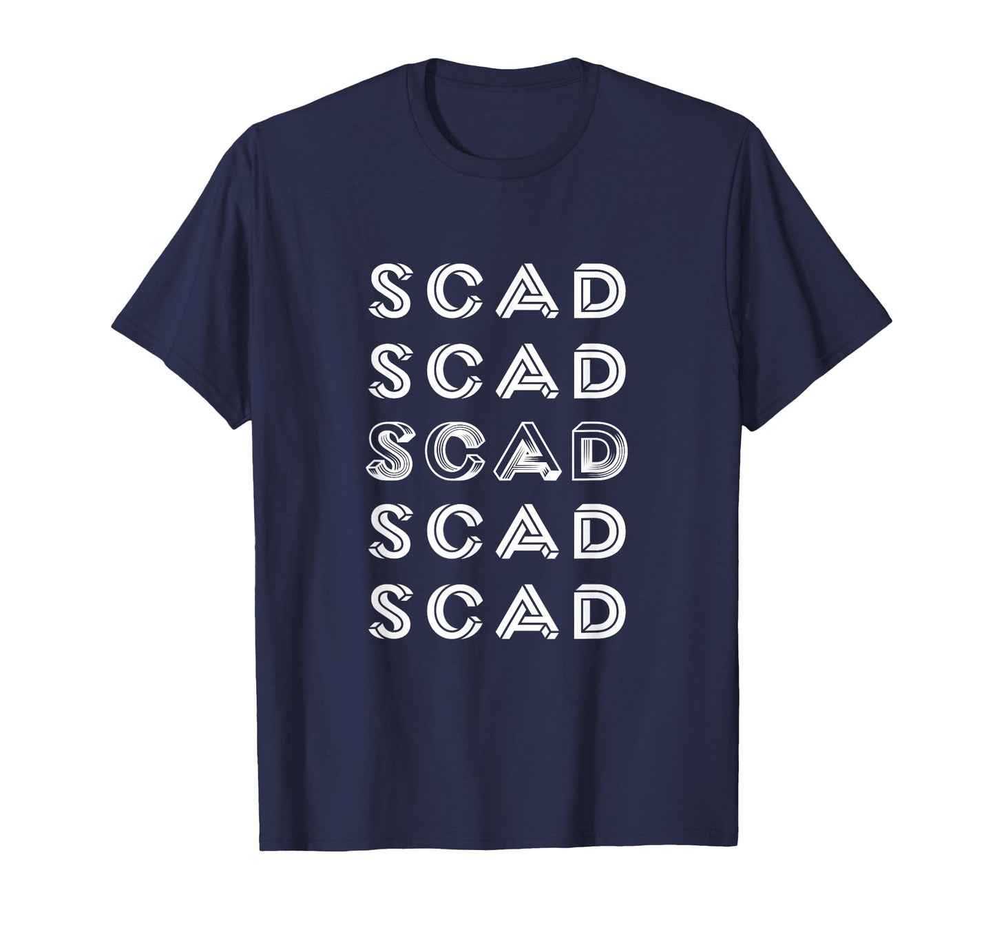 SCAD 3D M.C. Escher Style College T-Shirt