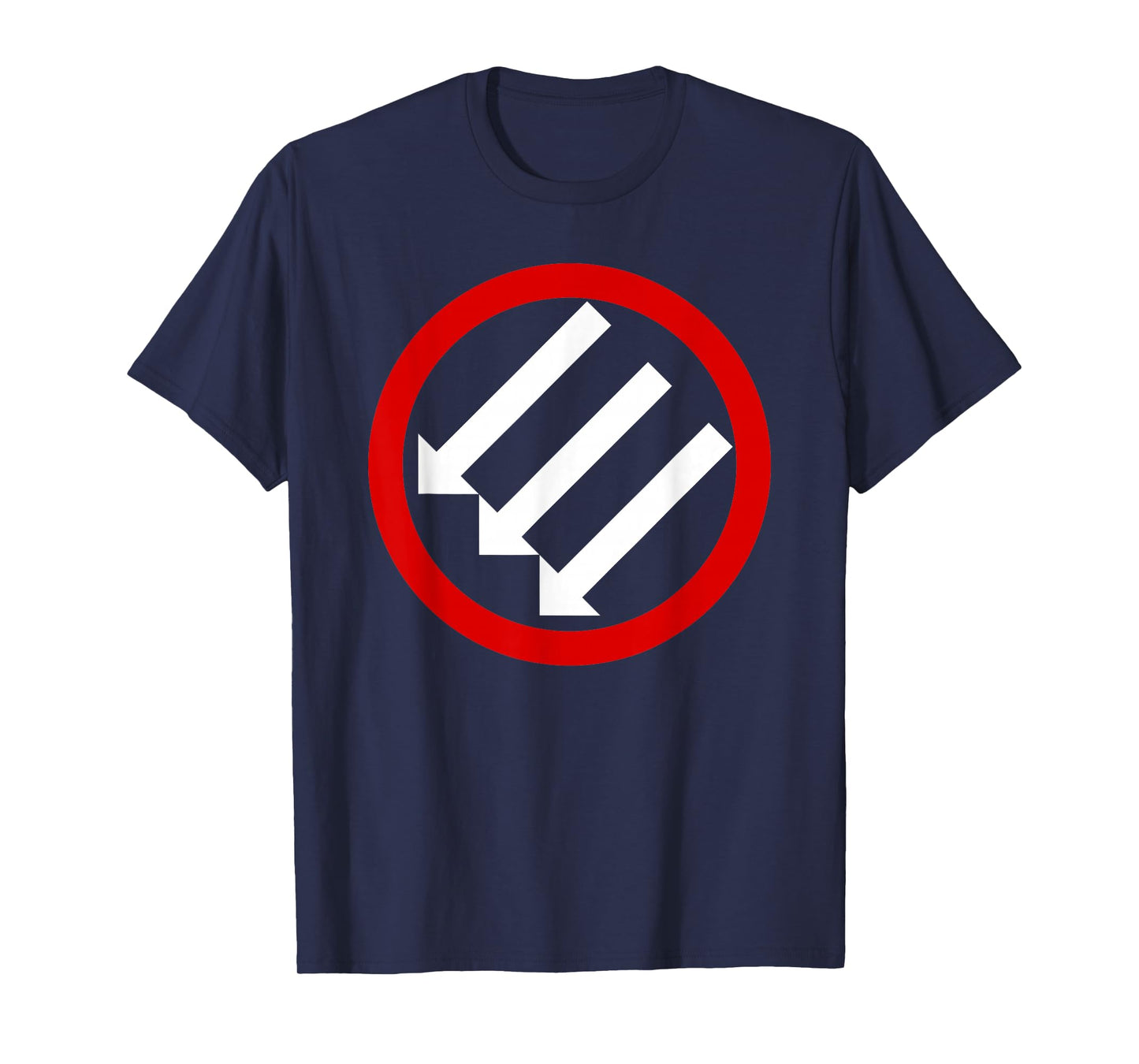 Iron Front - The Three Arrows - Stand Against Fascism T-Shirt