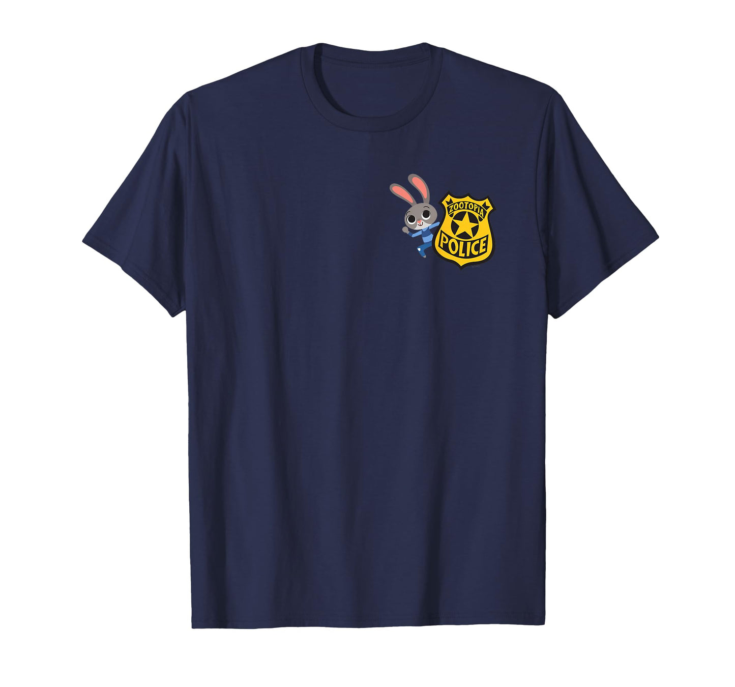 Disney Zootopia Judy Hopps ZPD Police Badge Costume T-Shirt