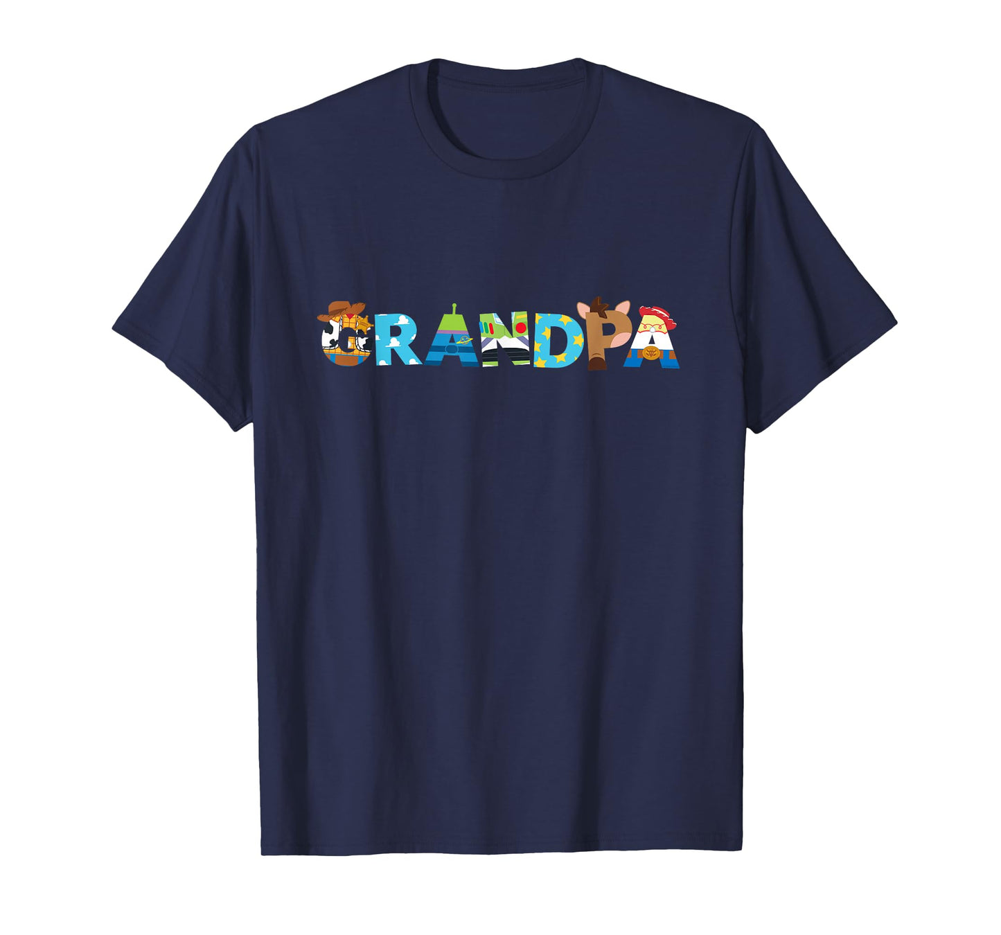 Disney and Pixar’s Toy Story Grandpa Family Trip & Birthday T-Shirt