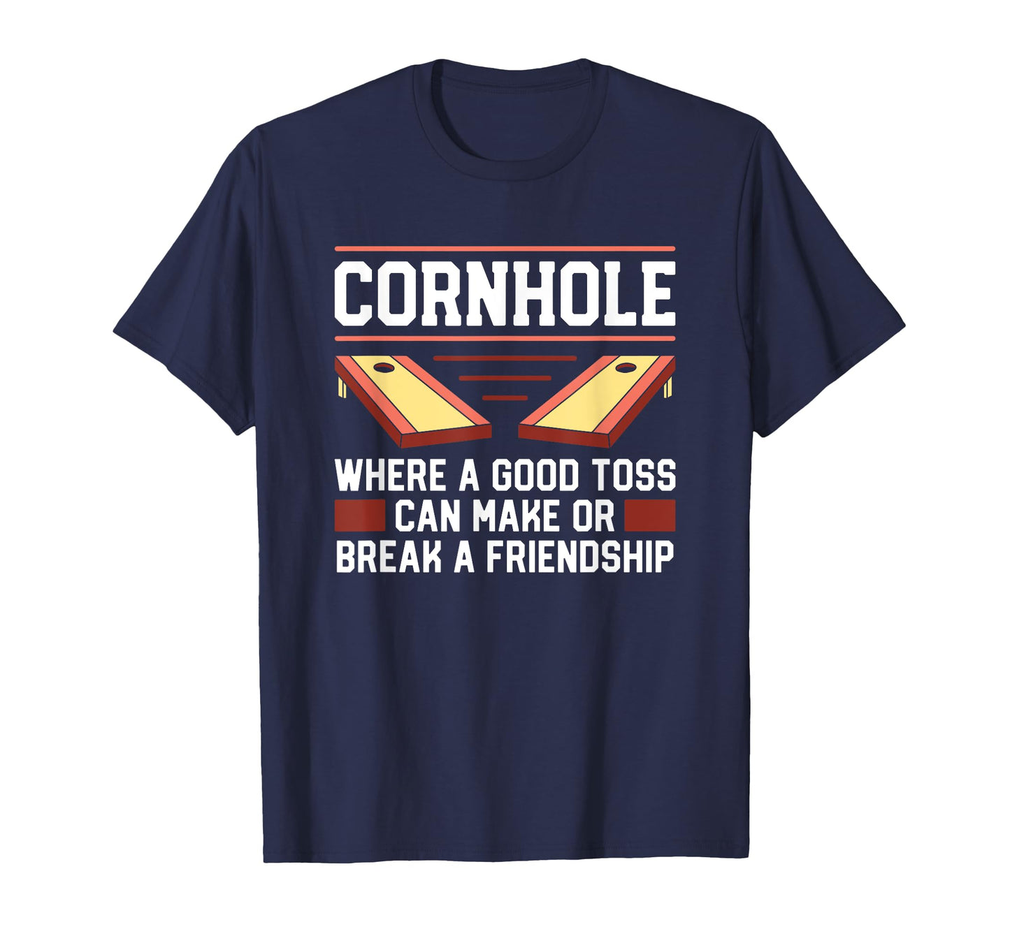 Cornhole Player Toss Game Cornhole Good Toss Funny Cornhole T-Shirt