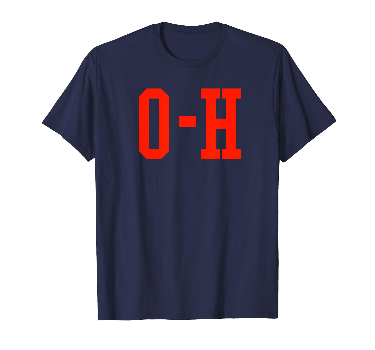 Cool Couples, Best Friends O-H Half of I-O Ohio Scarlet Gear T-Shirt