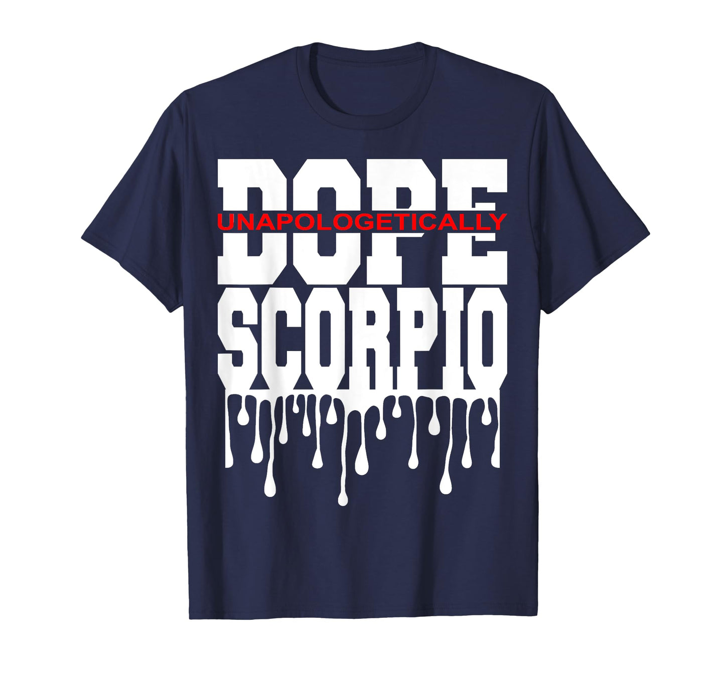 Dope Queen King Graphic Decor Scorpio Astrology Zodiac T-Shirt