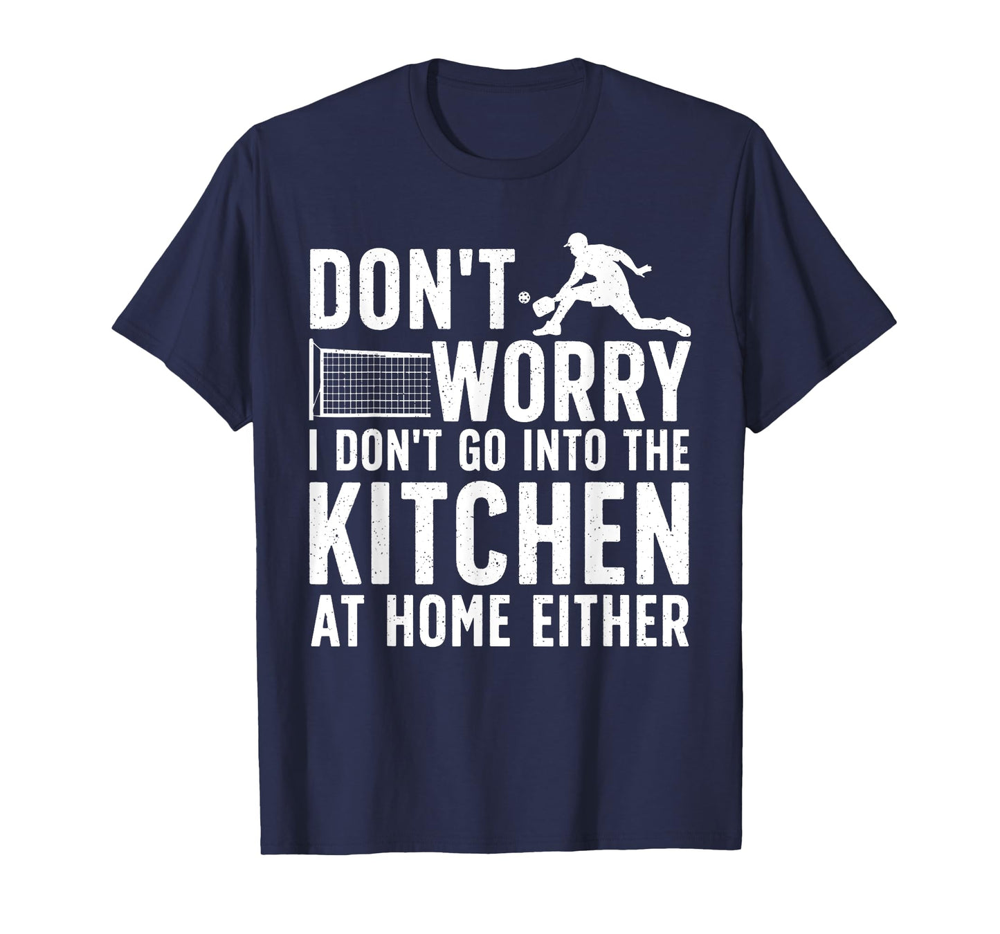 Cool Pickleball Art For Men Women Kitchen Pickle Ball Player T-Shirt