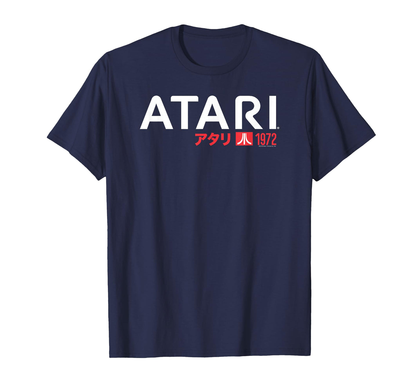 ATARI 1972 Japanese Kanji Video Game Logo T-Shirt