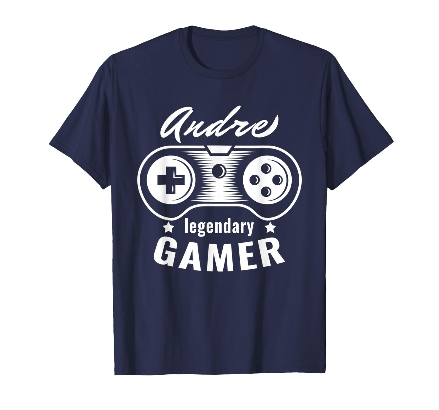 Andre Legendary Gamer - Personalized Name Gift T-Shirt