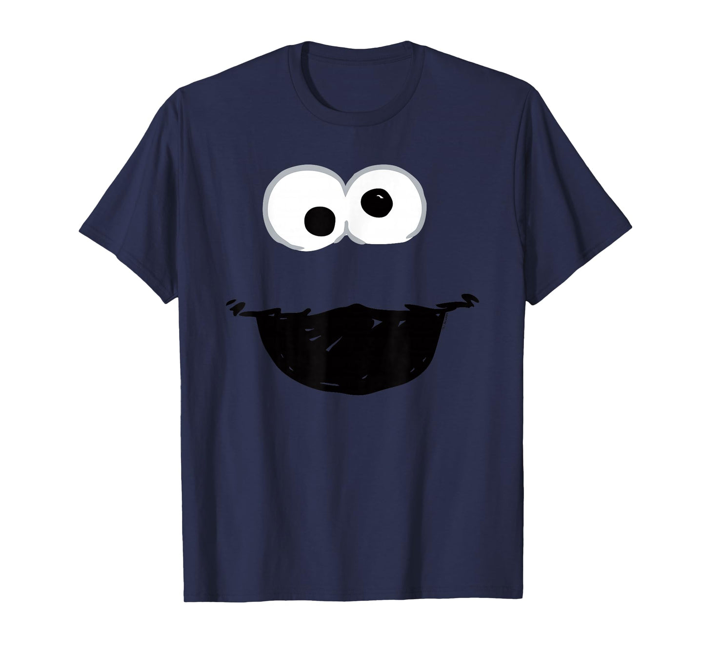 Sesame Street Cookie Monster Crayon Sketch Halloween Costume T-Shirt