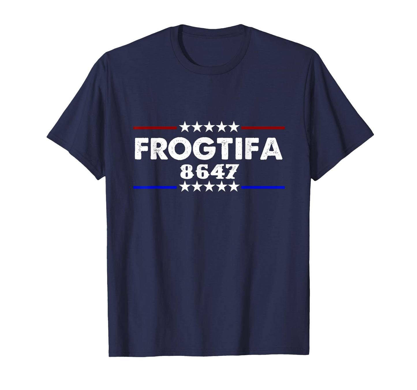 FROGTIFA Portland Frog 8647 Funny Frog No Kings USA Retro T-Shirt