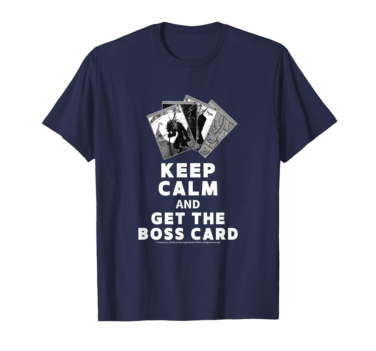 Ragnarok Boss Card Meme Tee – Keep Calm and Get the Card T-Shirt