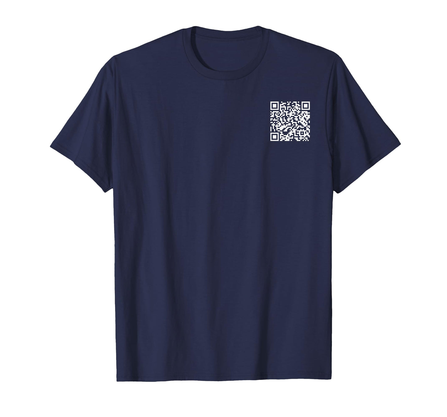 (2 SIDE) Funny QR Don't Be A Little Btch Code Saying Quote T-Shirt