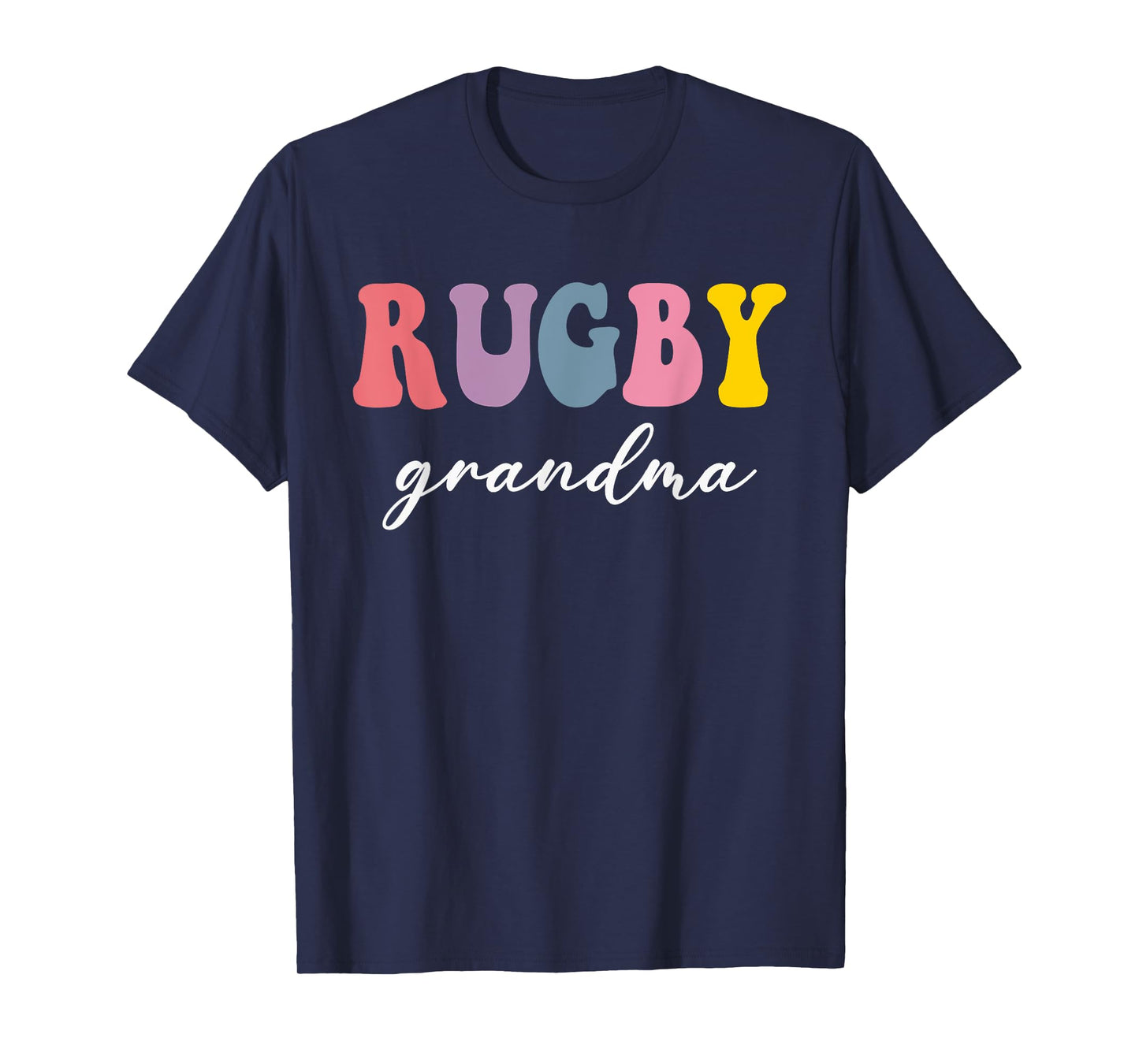 Rugby Grandma Rugby Player Stylish Sport Nana Game Day T-Shirt