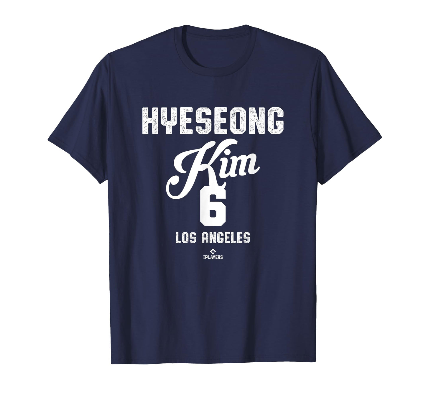 Hyeseong Kim 6 Los Angeles Baseball Vintage MLBPA T-Shirt