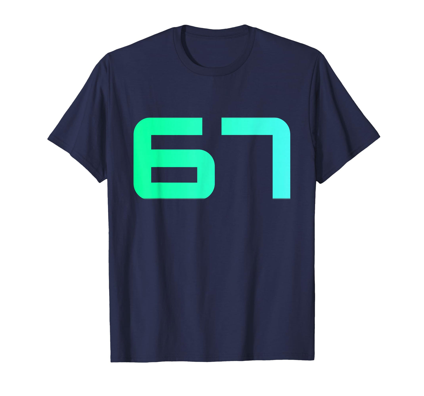 Six Seven 6 7 Futuristic Cool Meme Funny T-Shirt
