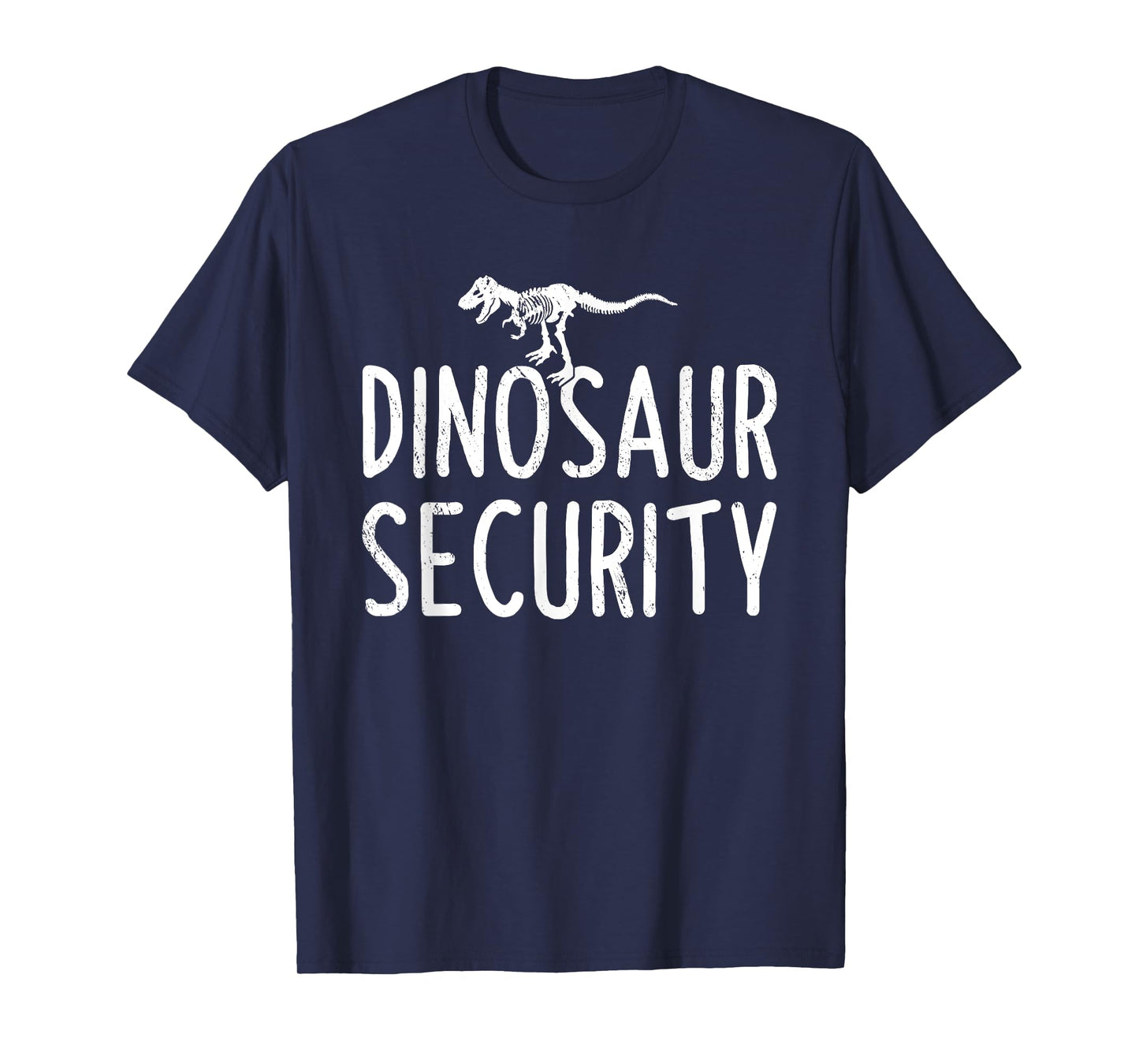 Dinosaur Security Funny Halloween Dino Species Dinosaur T-Shirt