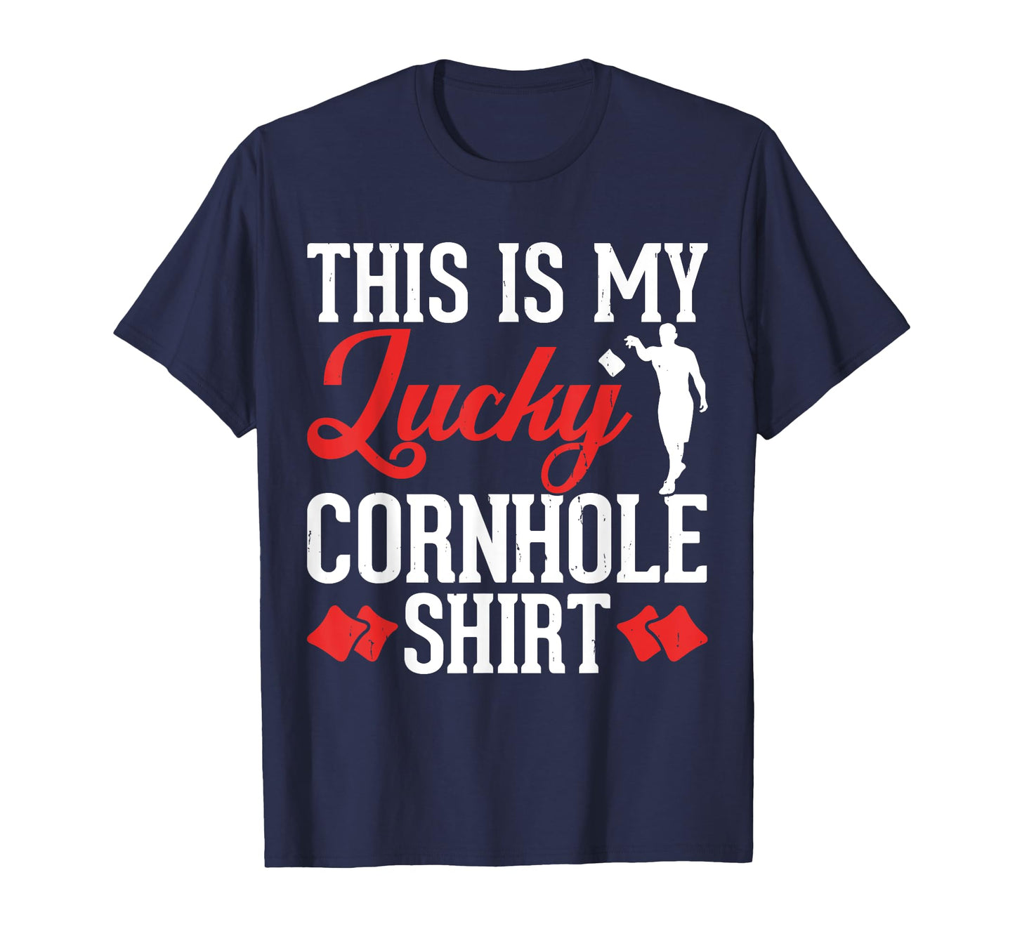 This Is My Lucky Cornhole Shirt T-Shirt