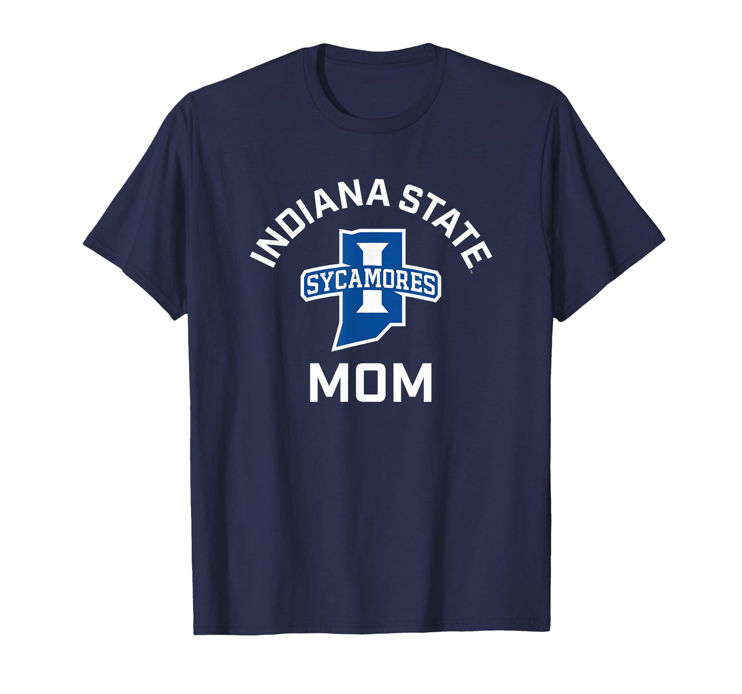 Indiana State University Sycamores Arched Mom T-Shirt