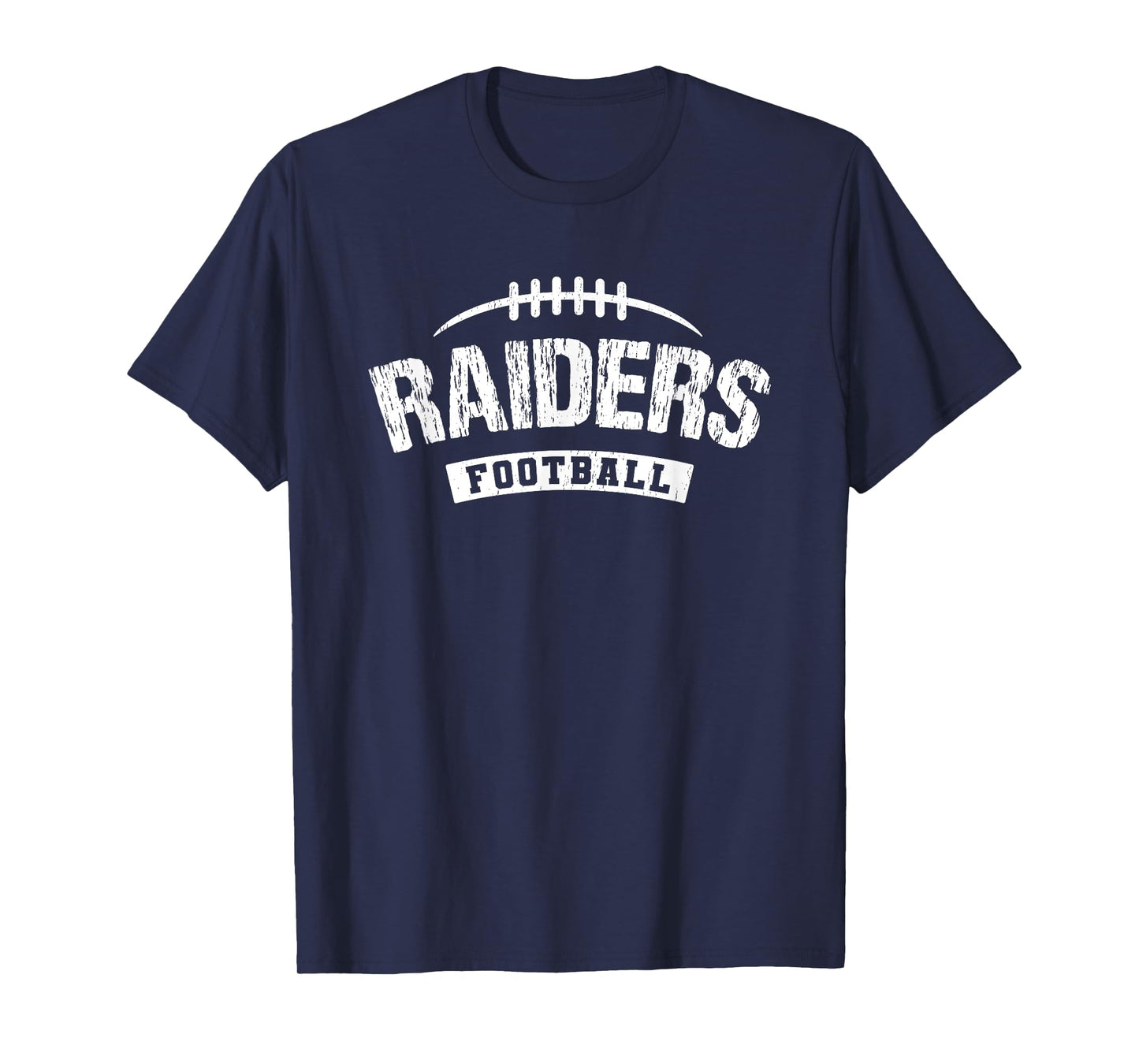 Raiders Navarre Football Distressed HS T-Shirt