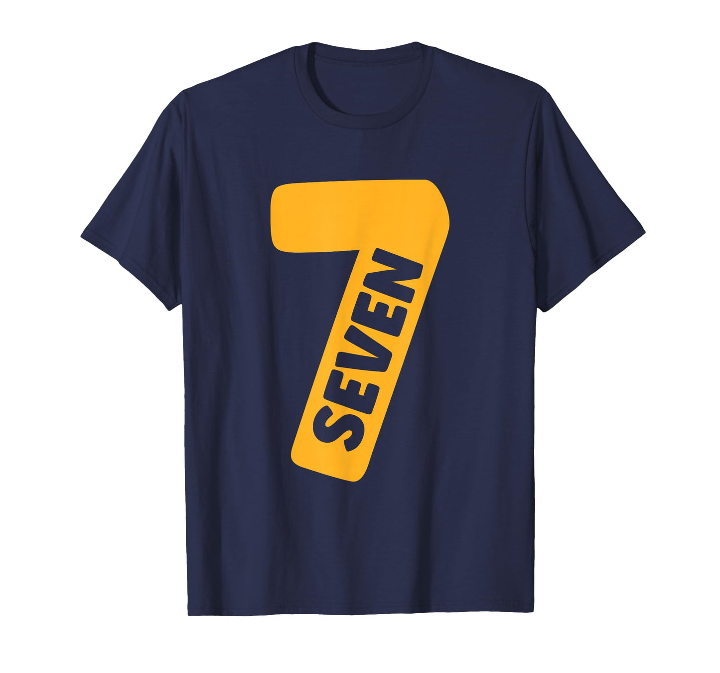 Funny Six Seven Meme 6 7 Halloween Costume Matching 7 T-Shirt