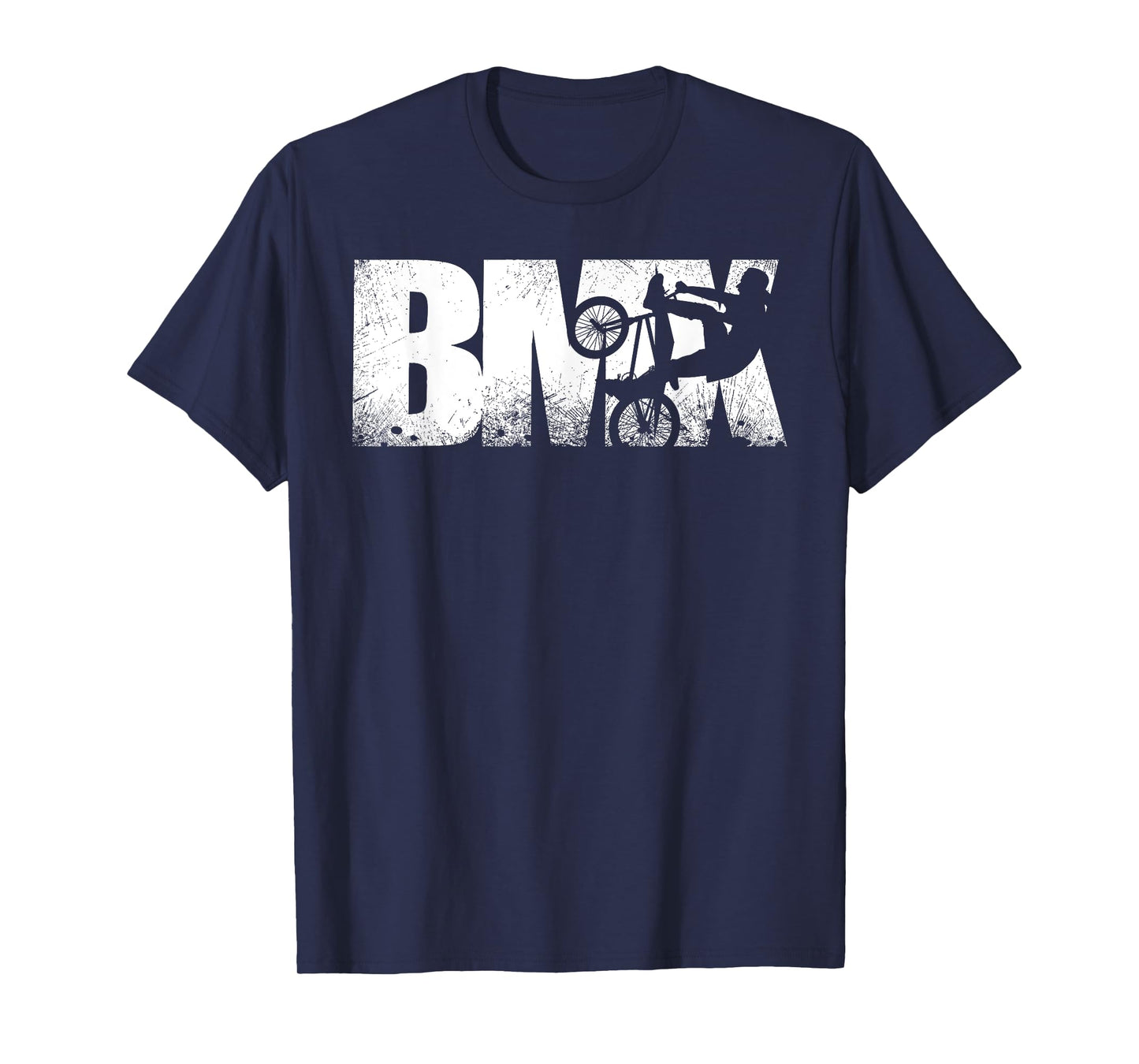 Cool Distressed BMX Funny Bike Rider Gift For Men Women Kids T-Shirt