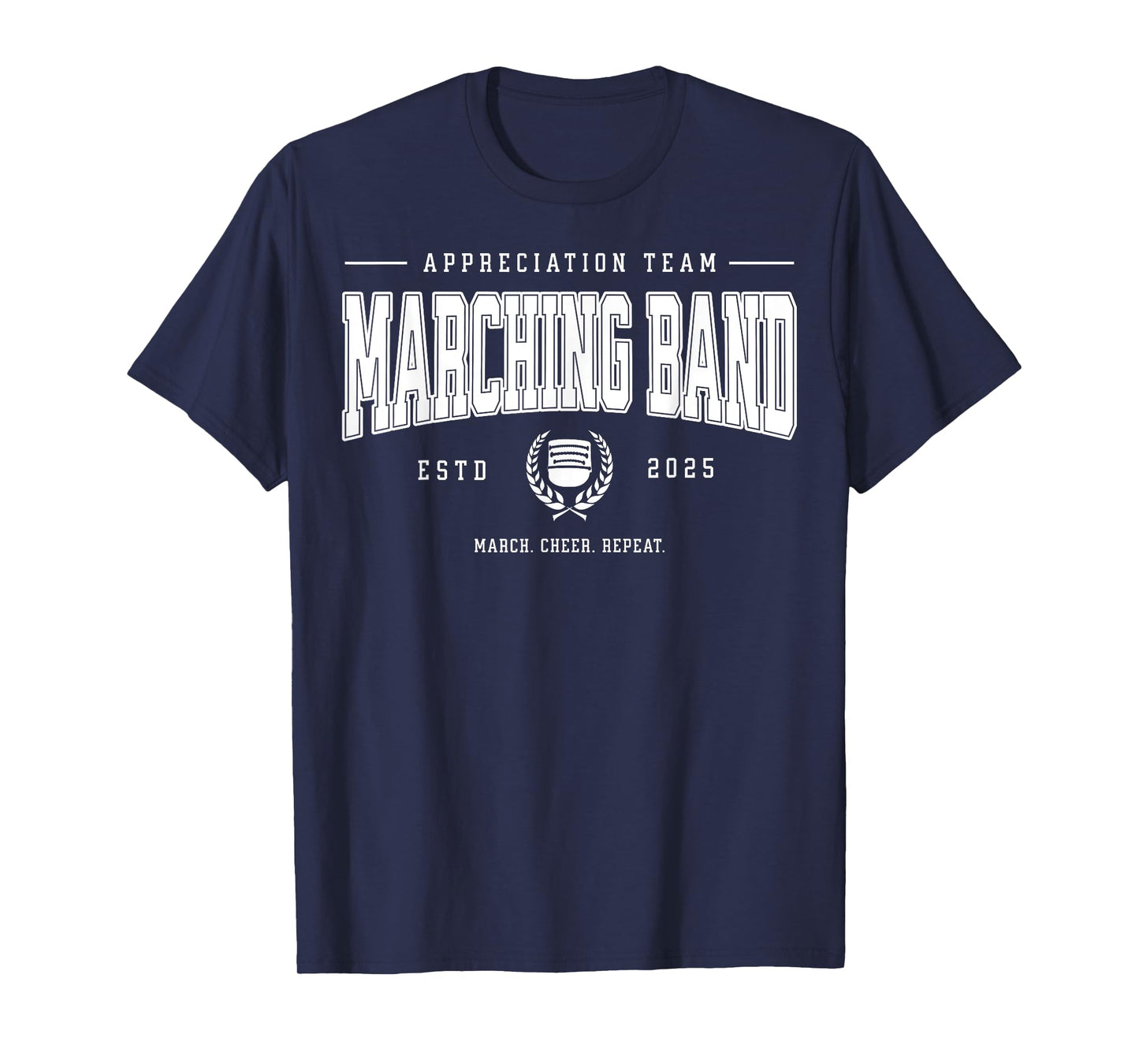 Marching Band Mom Halftime Appreciation School Spirit T-Shirt